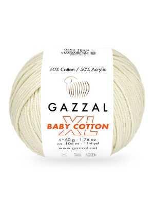 3437xl n 300x400 - Gazzal Baby Cotton XL - 3437XL (молочный)