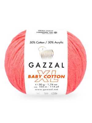 3460xl n 300x400 - Gazzal Baby Cotton XL - 3460XL (коралл)