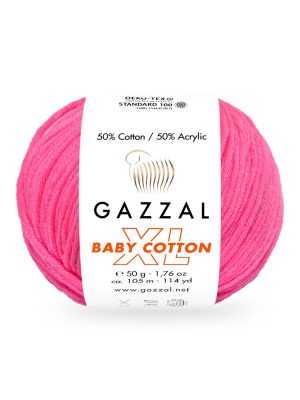 3461xl n 300x400 - Gazzal Baby Cotton XL - 3461XL (розовый неон)