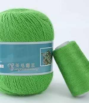 881 NORKA long mink wool 300x344 - Пух норки синяя этикетка - 881