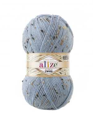 356 Alpaca Tweed (голубой)