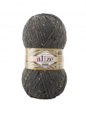 196 Alpaca Tweed (серый меланж)