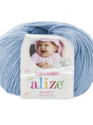 157122991519100350 300x400 - Alize Baby Wool - 350 (светло  голубой)