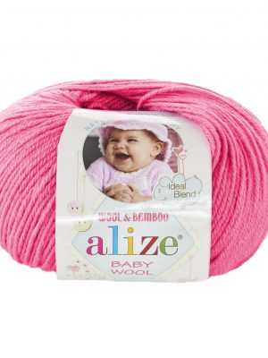157129491219100033 300x400 - Alize Baby Wool - 33 (темно розовый)