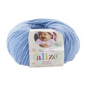40 Alize Baby Wool (голубой)