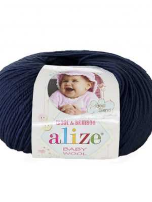 157130034819100058 300x400 - Alize Baby Wool - 58 (темно-синий)