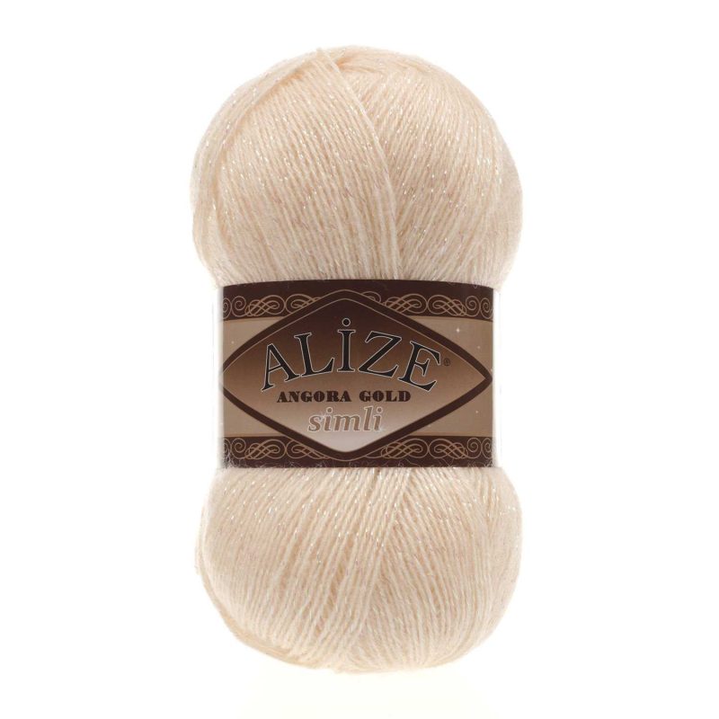681 Angora Gold Simli (ярко - персиковый) 681 Alize Angora Gold Simli (ярко - персиковый)