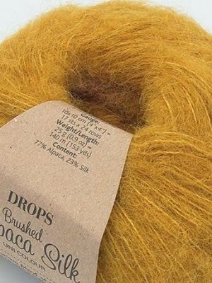 19 drops alpaca brushed 300x400 - Drops Brushed Alpaca Silk - 19 (карри)