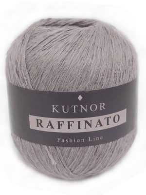 128 Kutnor Raffinato (бежево-серый пайетки прозрачные)