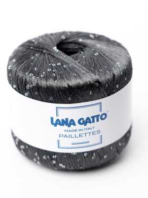 30103 Lana Gatto Paillettes (антрацит пайетки голография)