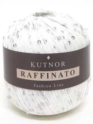 019 kutnor raffinato 300x400 - Kutnor Raffinato - 019 (белый пайетки радуга)
