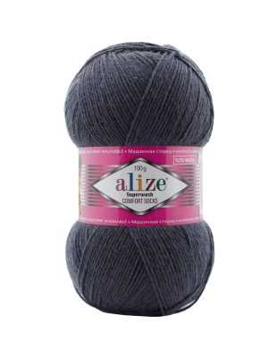 872 superwash comfort socks cherno siniy 300x400 - Alize Superwash Comfort Socks - 872 (черно-синий)