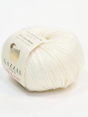 801 gazzal baby wool xlmolochnyj 300x400 - Gazzal Baby Wool XL - 801 (молочный)
