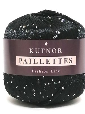 052 Kutnor Paillettes (чёрный пайетки серебро)