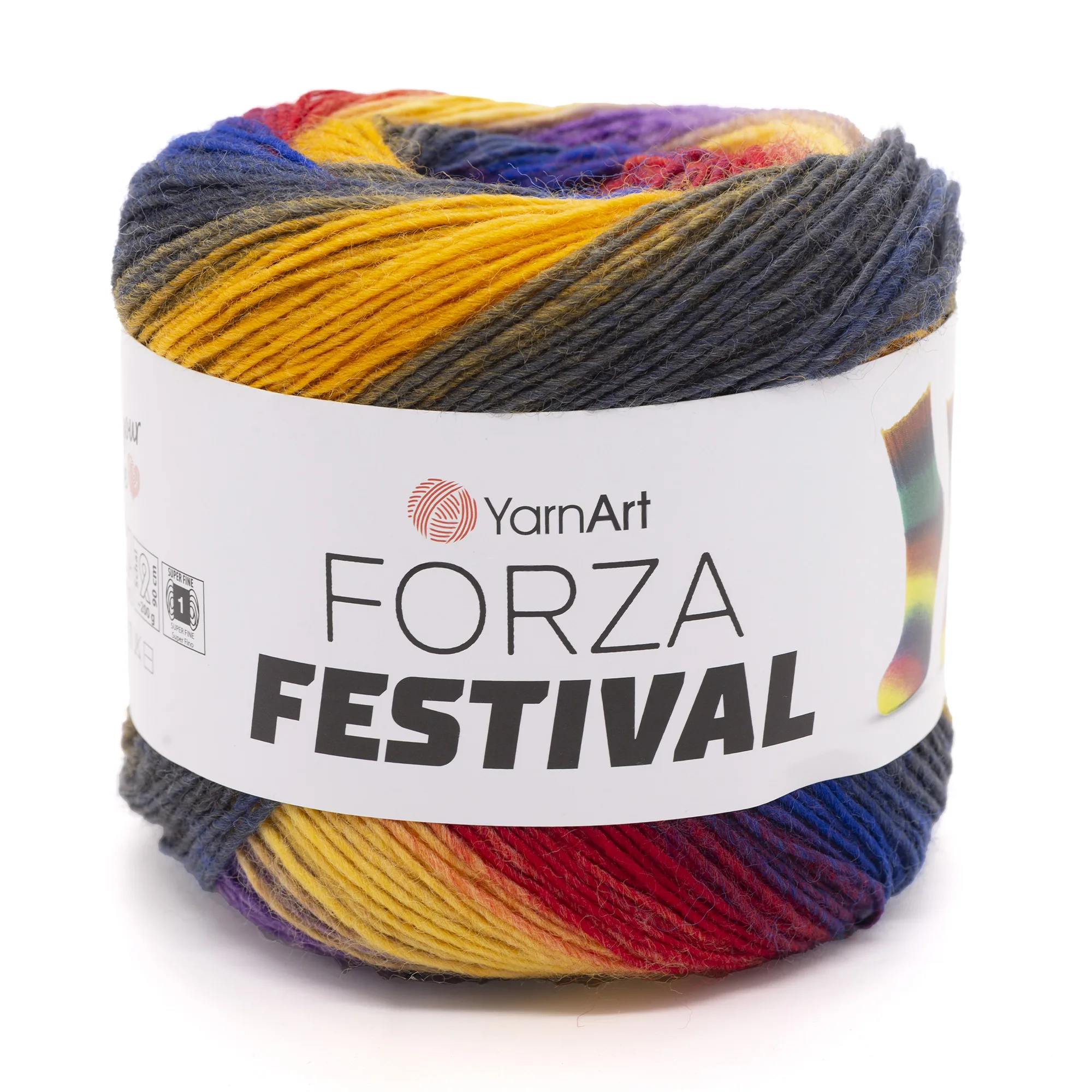 2909 YarnArt Forza Festival