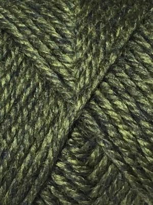 2420 Белый леопард_s (зеленый меланж)